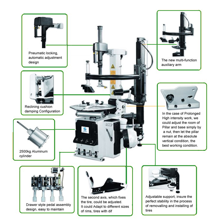 Tire changer S-T850M