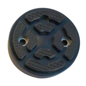 Round Lift Pad Assembly For 2-Post Truck and Car Lifts